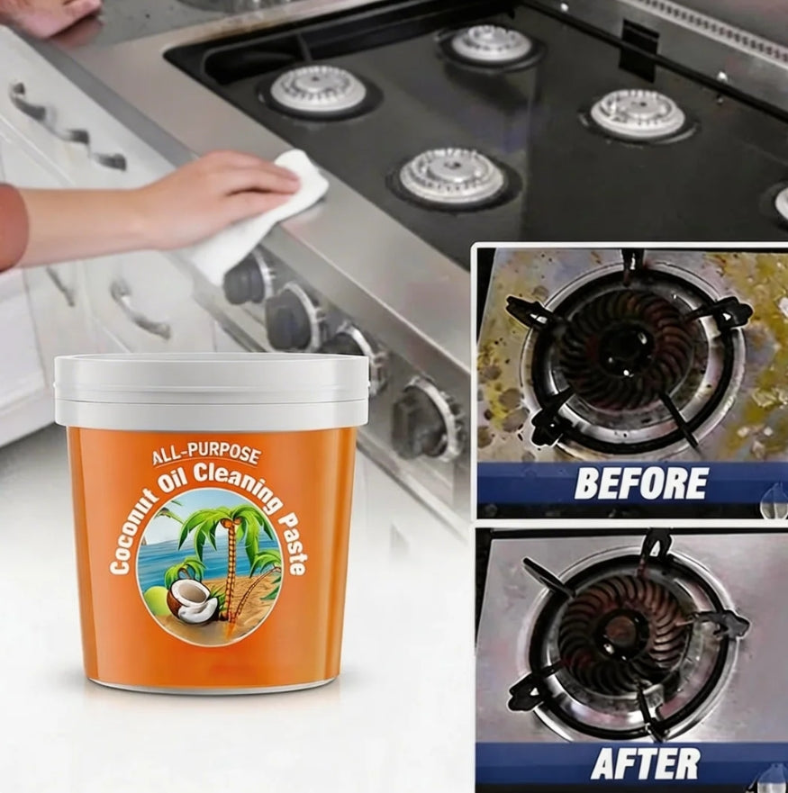 Coconut Oil Multi-Purpose Cleaning Paste