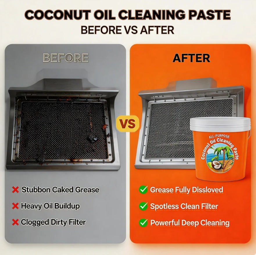 Coconut Oil Multi-Purpose Cleaning Paste