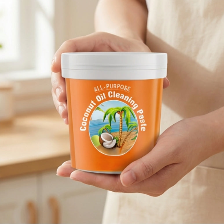 Coconut Oil Multi-Purpose Cleaning Paste