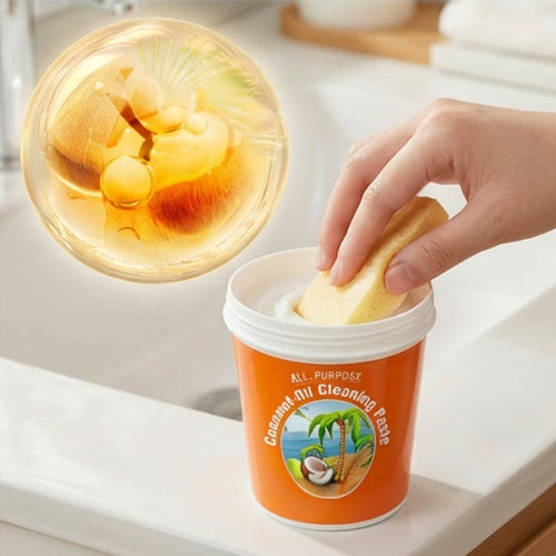 Coconut Oil Multi-Purpose Cleaning Paste