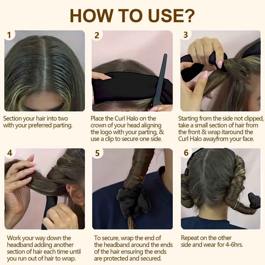 Heatless Hair Curler – Wake Up to Soft, Natural Curls Overnight