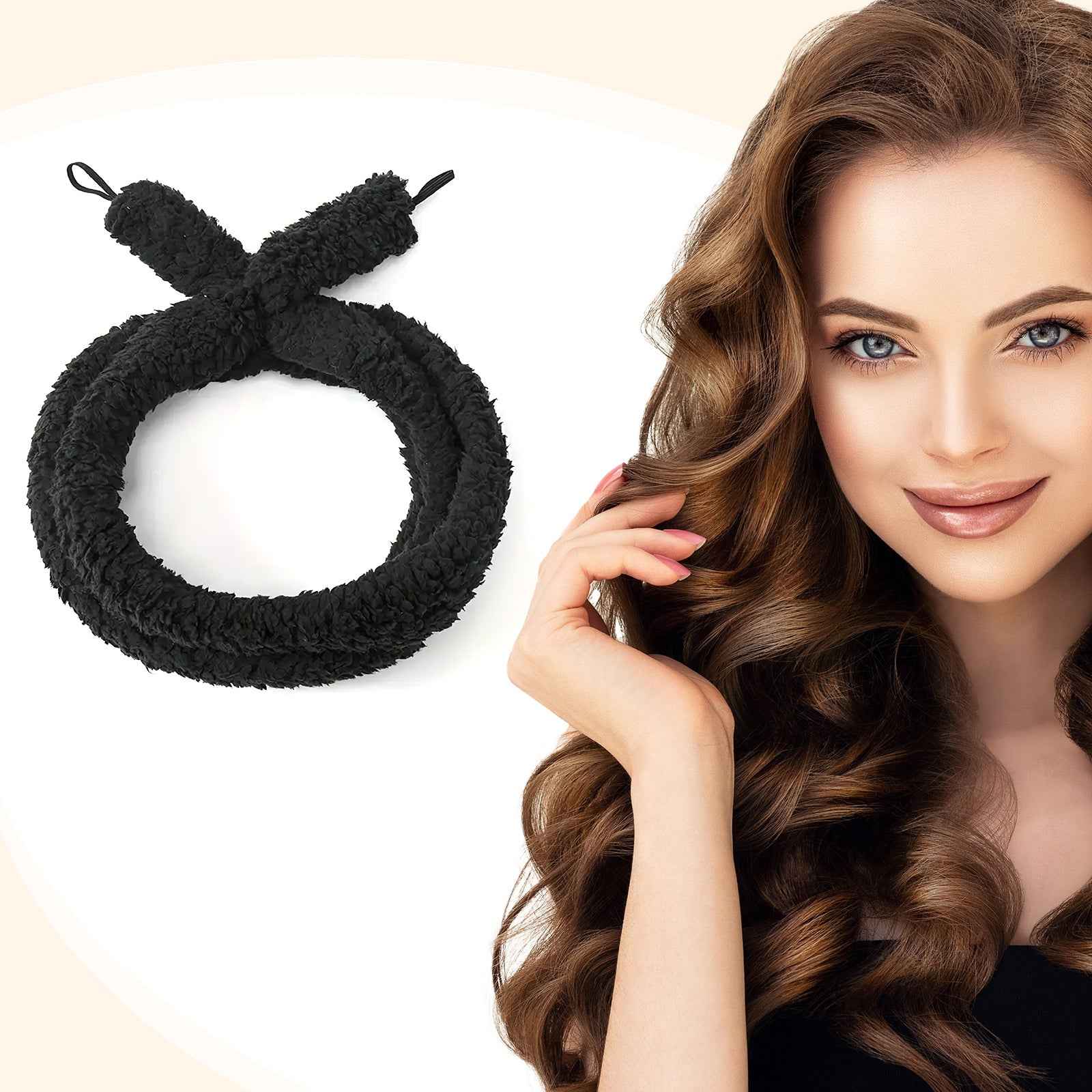 Heatless Hair Curler – Wake Up to Soft, Natural Curls Overnight