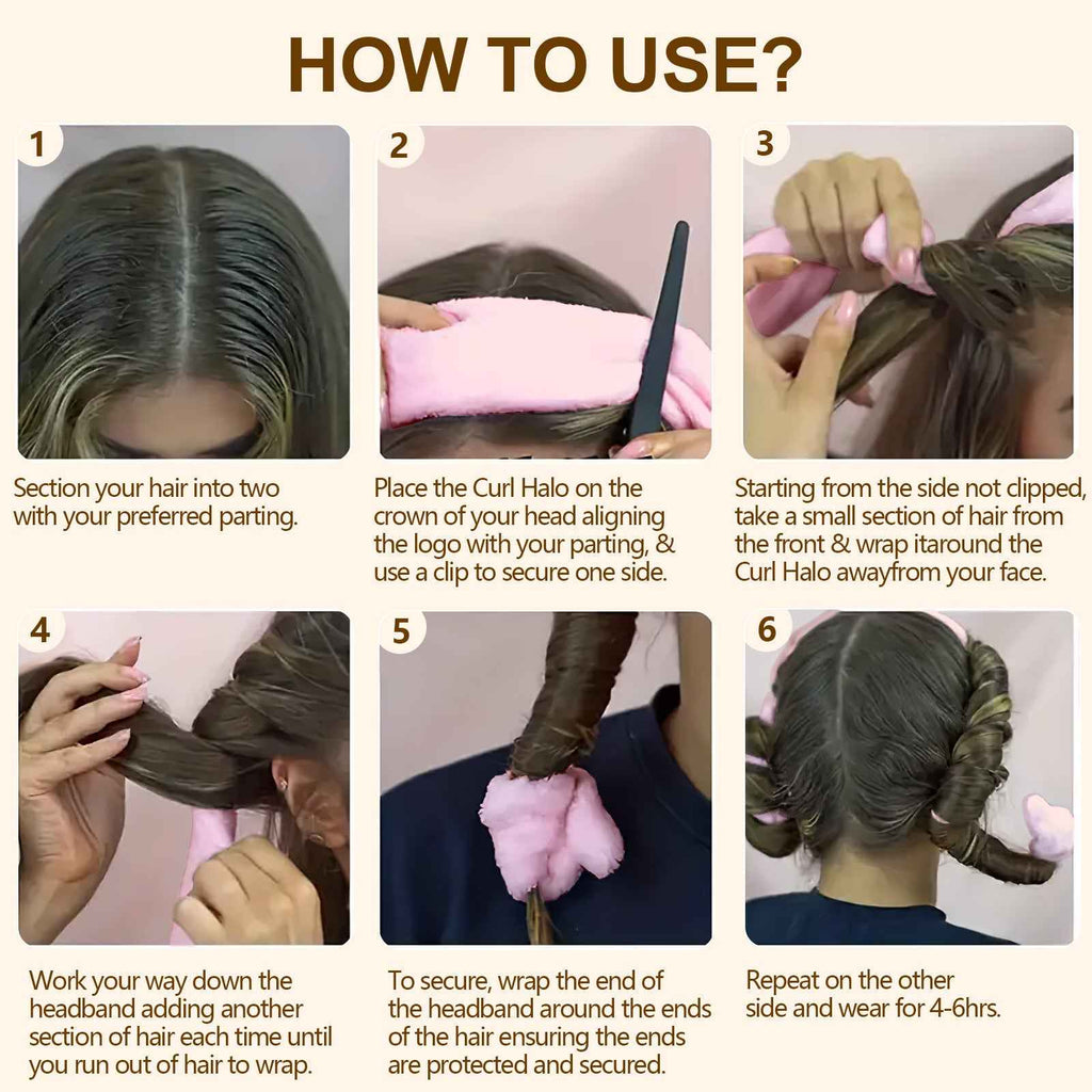 Heatless Hair Curler – Wake Up to Soft, Natural Curls Overnight